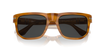 Persol PO3306S - Transitions® con Montura Marrón a Rayas y Lentes Gris - Imagen 5