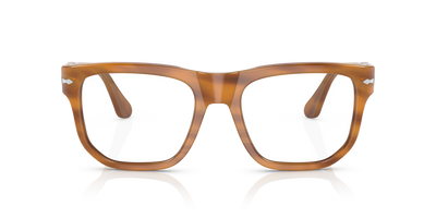 Persol PO3306S - Transitions® with Striped Brown Frame and Grey Lenses - Image 2