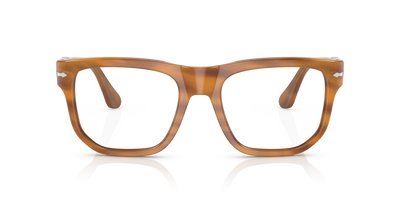 Persol PO3306S - Transitions® with Striped Brown Frame and Grey Lenses - Image 2