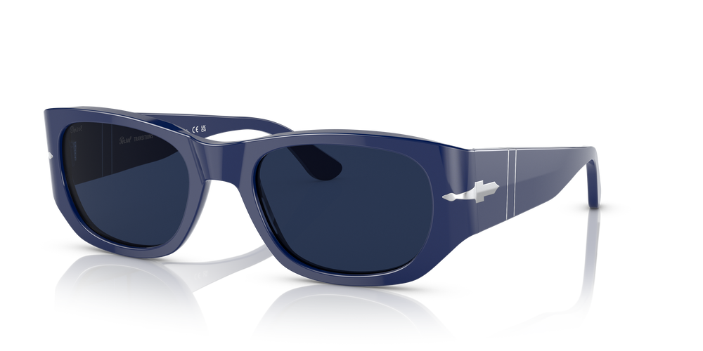 Persol PO3307S - Transitions® with Blue Frame and Blue Lenses - Image 7