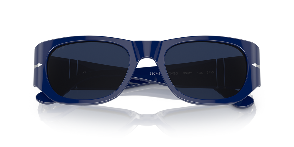 Persol PO3307S - Transitions® with Blue Frame and Blue Lenses - Image 9