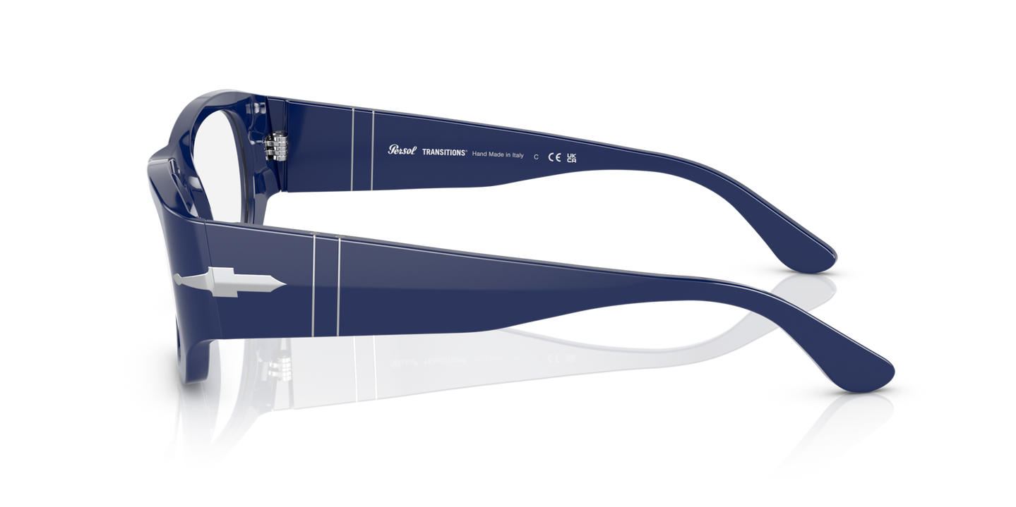 Persol PO3307S - Transitions® with Blue Frame and Blue Lenses - Image 1