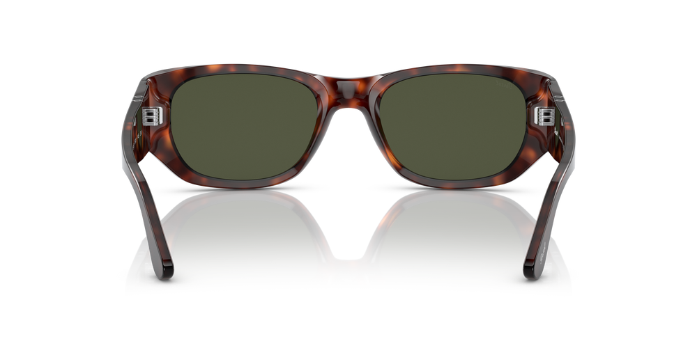 Persol PO3307S con Montatura Havana e Lenti Verde - Immagine 4