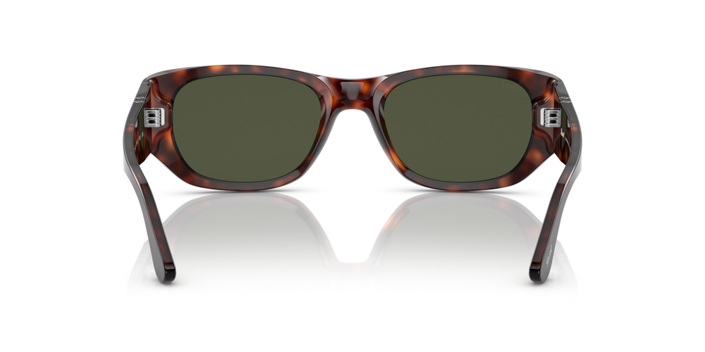 Persol PO3307S with Havana Frame and Green Lenses - Image 4
