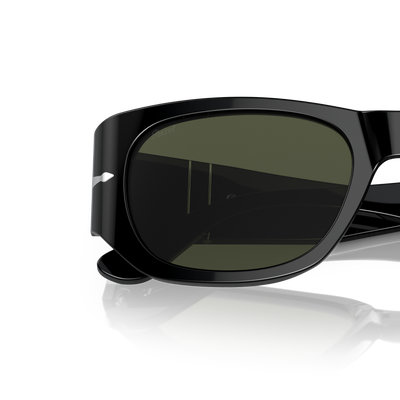 Persol PO3307S with Black Frame and Green Lenses – Variant Image
