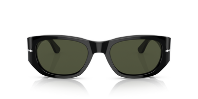 Persol PO3307S with Black Frame and Green Lenses - Image 2