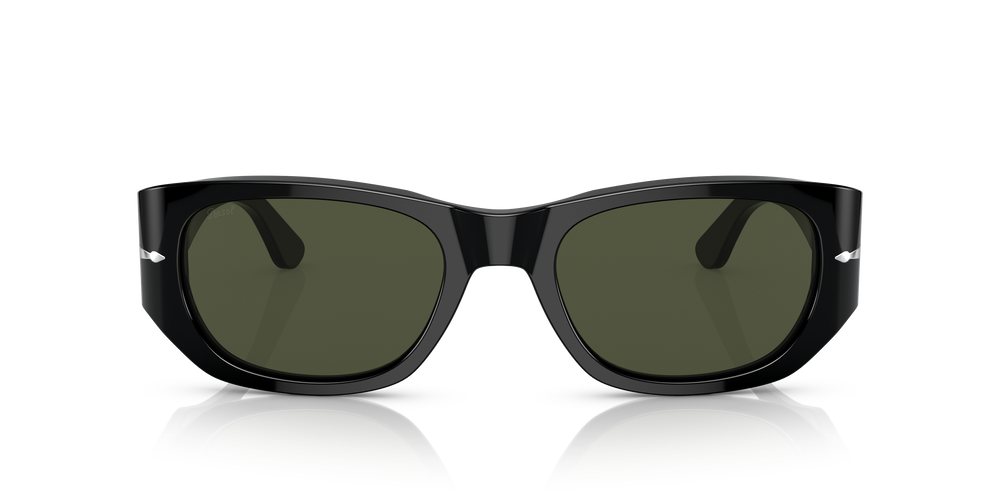 Persol PO3307S with Black Frame and Green Lenses - Image 2