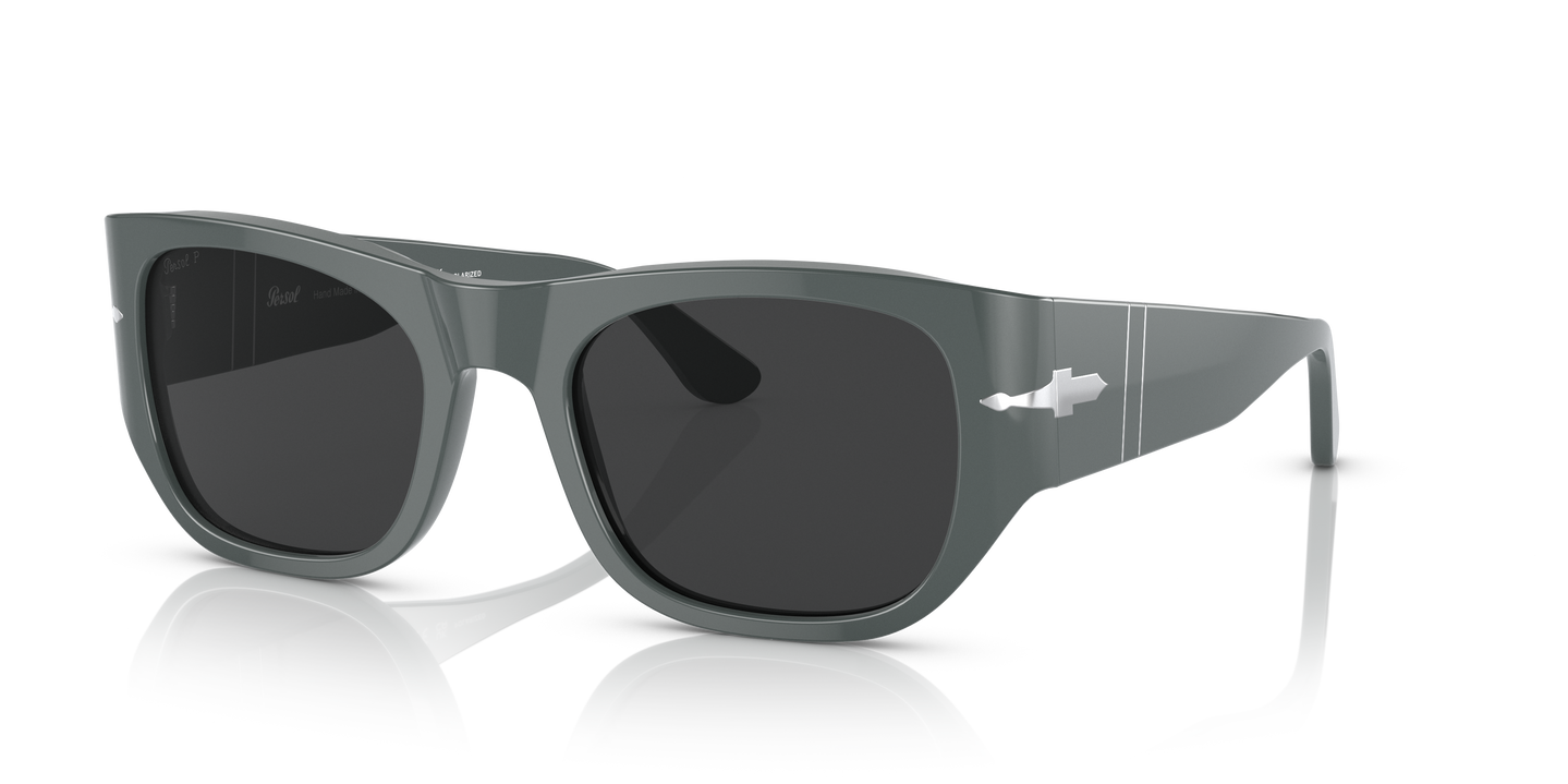 Persol PO3308S with Grey Frame and Black Lenses - Image 1