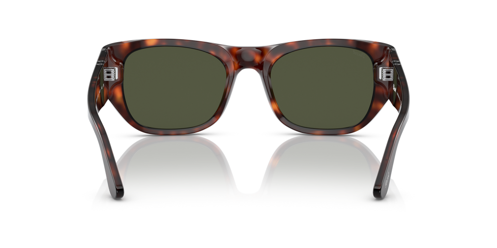 Persol PO3308S with Havana Frame and Green Lenses - Image 4
