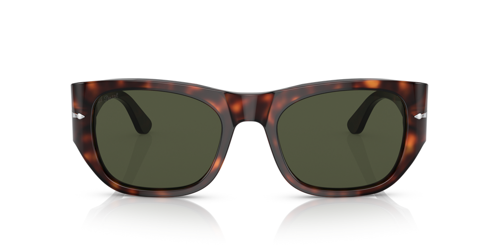 Persol PO3308S with Havana Frame and Green Lenses - Image 2