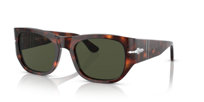 Persol PO3308S with Havana Frame and Green Lenses - Image 1