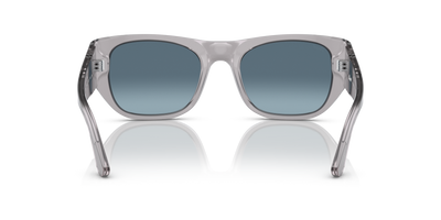 Persol PO3308S mit Grau transparent Gestell und Blau Gläsern - Bild 4