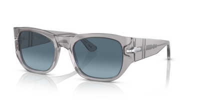 Persol PO3308S com armação Cinzento Transparente e lentes Azul - Imagens 1