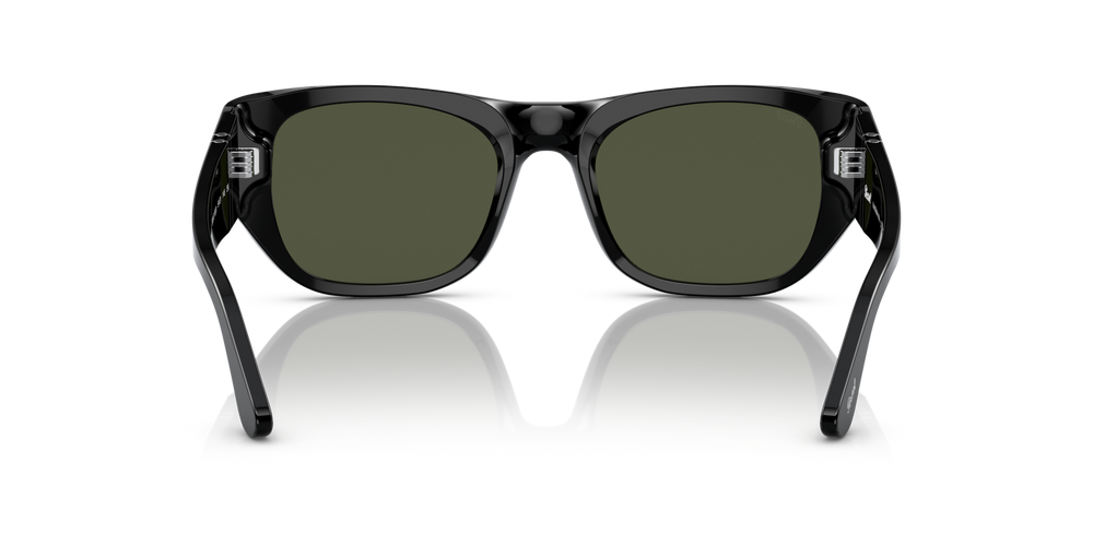 Persol PO3308S con Montura Negro y Lentes Verde - Imagen 4