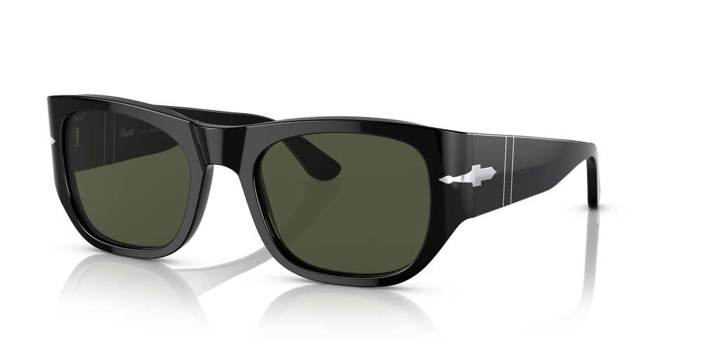 Persol PO3308S con Montatura Nero e Lenti Verde - Immagine 1