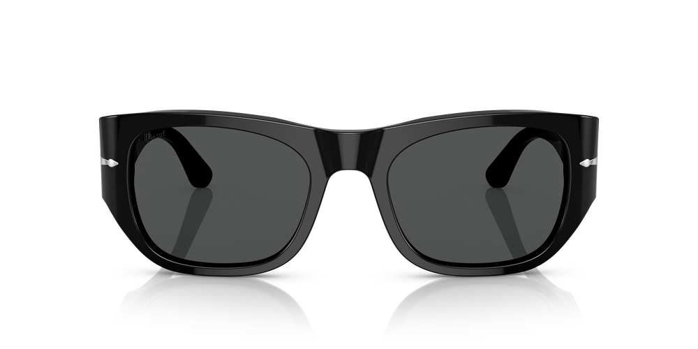 Persol PO3308S - Transitions® con Montatura Nero e Lenti Grigio - Immagine 7