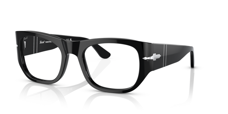 Visit PO3308S - Transitions® with Black Frame and Grey Lenses