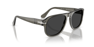 Persol PO3310S - Jean avec Monture Smoke et Verres Noir - Image 3