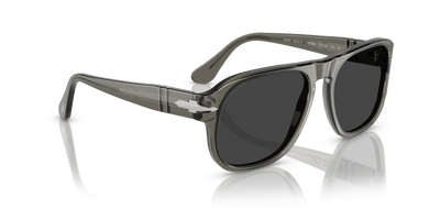 Persol PO3310S - Jean mit Rauch Gestell und Schwarz Gläsern - Bild 3