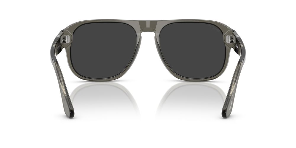 Persol PO3310S - Jean mit Rauch Gestell und Schwarz Gläsern - Bild 5
