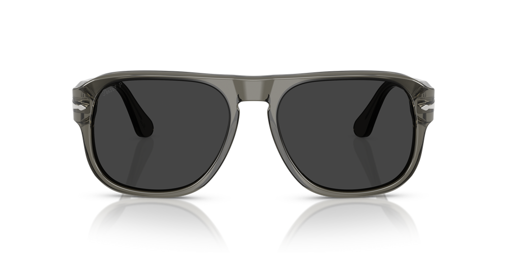 Persol PO3310S - Jean mit Rauch Gestell und Schwarz Gläsern - Bild 2