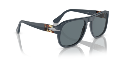 Persol PO3310S - Jean avec Monture Bleu Poudré et Verres Bleu - Image 3
