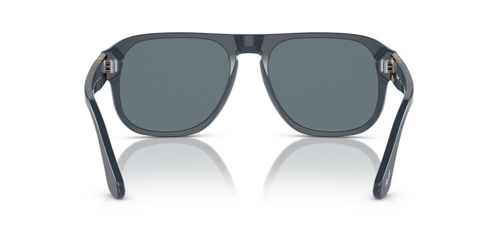 Persol PO3310S - Jean avec Monture Bleu Poudré et Verres Bleu - Image 5