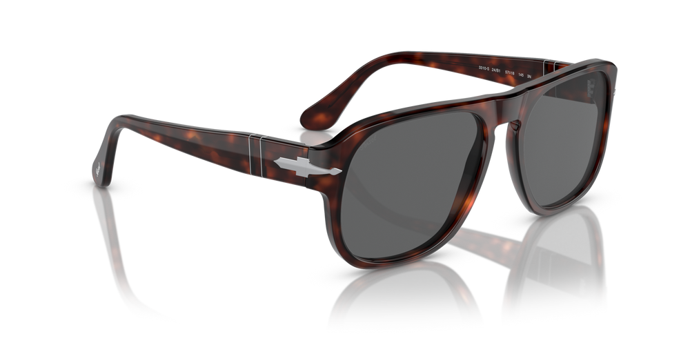 Persol PO3310S - Jean with Havana Frame and Black Lenses - Image 3