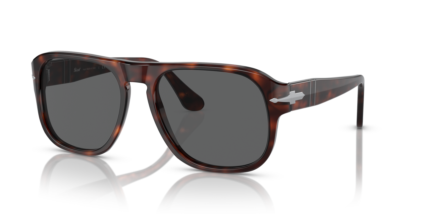 Persol PO3310S - Jean with Havana Frame and Black Lenses - Image 1