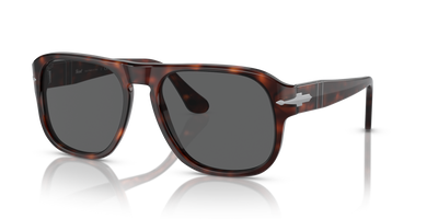 Persol PO3310S - Jean with Havana Frame and Black Lenses - Image 1