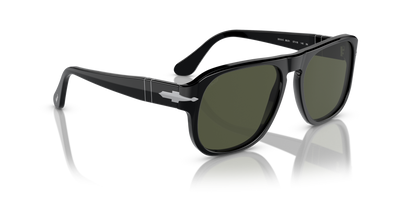 Persol PO3310S - Jean with Black Frame and Green Lenses - Image 3