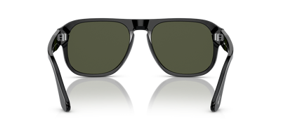 Persol PO3310S - Jean with Black Frame and Green Lenses - Image 5