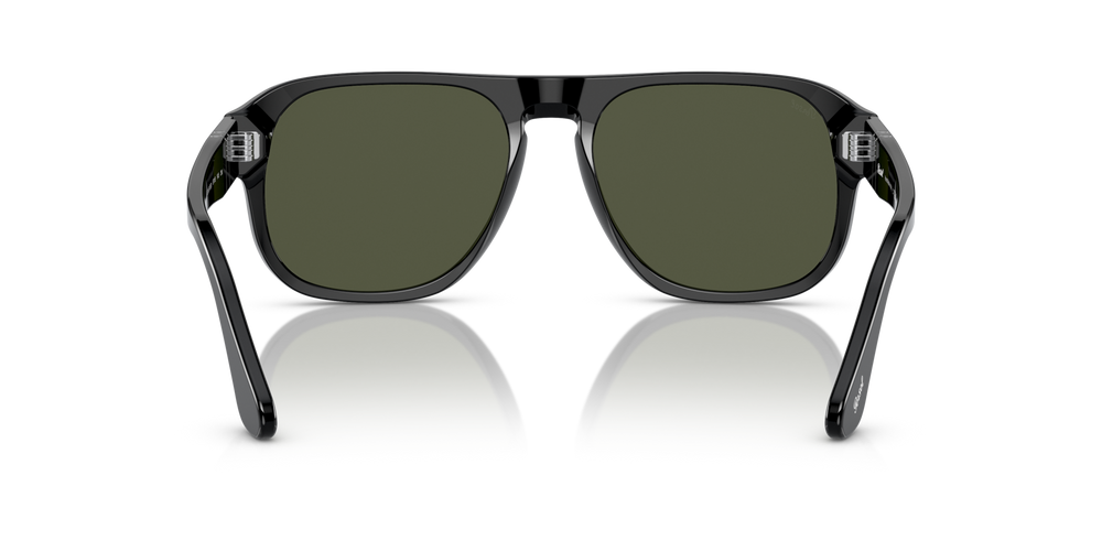 Persol PO3310S - Jean with Black Frame and Green Lenses - Image 5