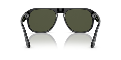 Persol PO3310S - Jean with Black Frame and Green Lenses - Image 5