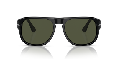 Persol PO3310S - Jean with Black Frame and Green Lenses - Image 2