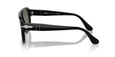 Persol PO3310S - Jean with Black Frame and Green Lenses - Image 4