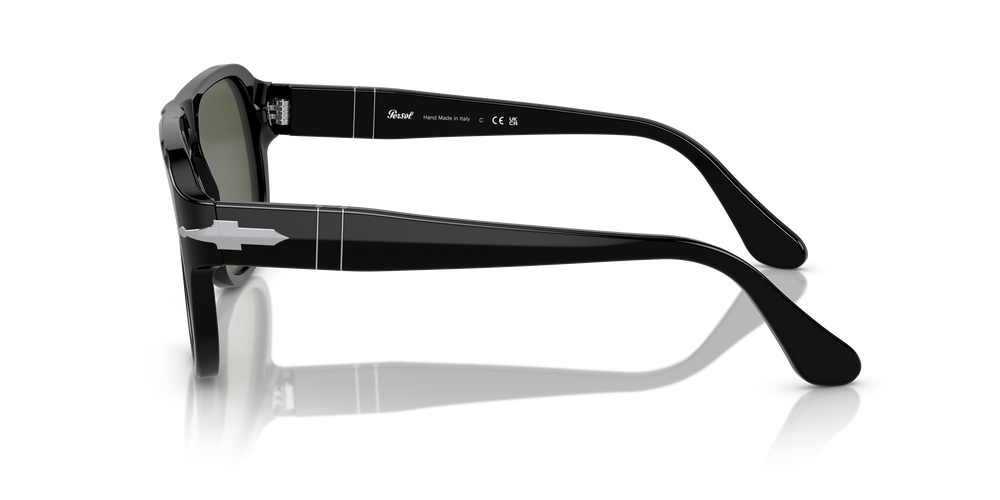 Persol PO3310S - Jean with Black Frame and Green Lenses - Image 4