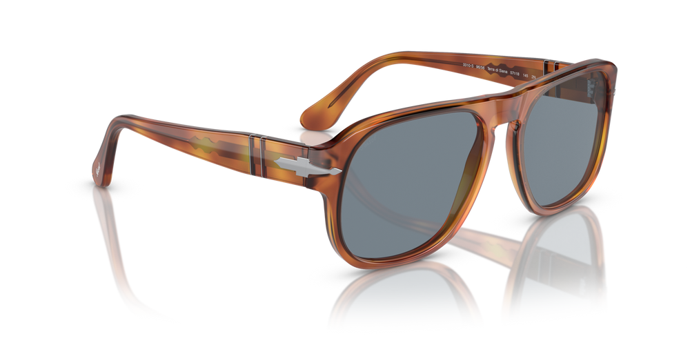 Persol PO3310S - Jean with Terra Di Siena Frame and Blue Lenses - Image 3