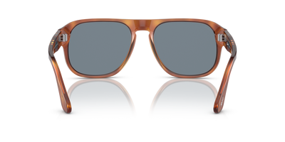 Persol PO3310S - Jean with Terra Di Siena Frame and Blue Lenses - Image 5