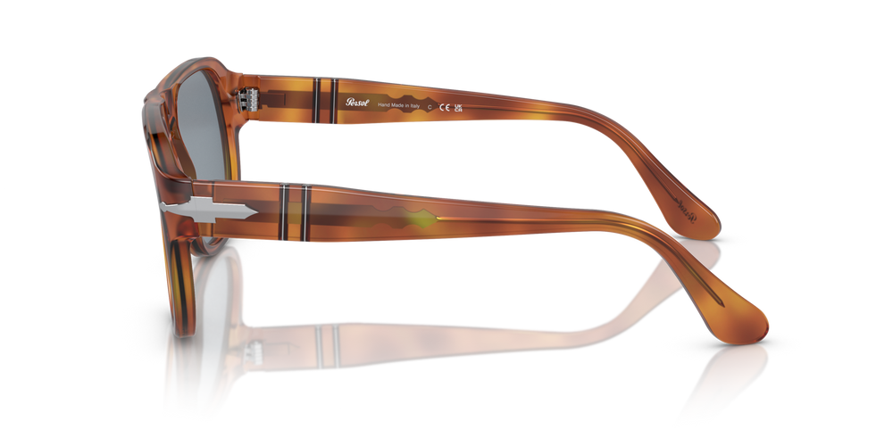 Persol PO3310S - Jean with Terra Di Siena Frame and Blue Lenses - Image 4