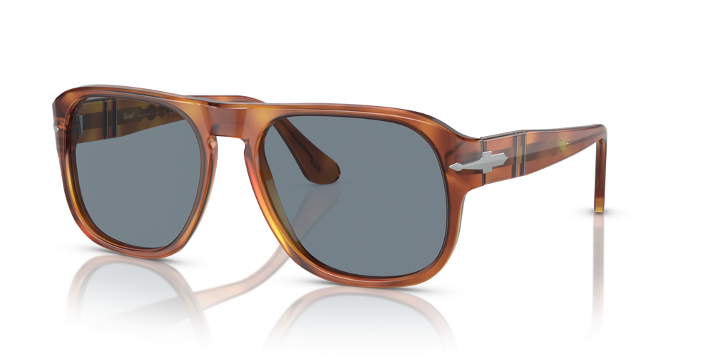 Persol PO3310S - Jean with Terra Di Siena Frame and Blue Lenses - Image 1