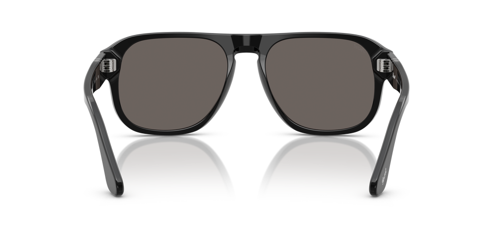 Persol PO3310S - Black Arrow mit Schwarz Gestell und Grau Gläsern - Bild 5