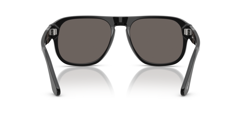 Persol PO3310S - Black Arrow con Montura Negro y Lentes Gris - Imagen 5