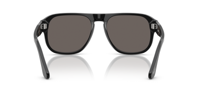 Persol PO3310S - Black Arrow con Montura Negro y Lentes Gris - Imagen 5