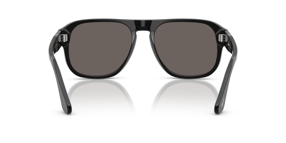 Persol PO3310S - Black Arrow with Black Frame and Grey Lenses - Image 5