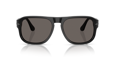 Persol PO3310S - Black Arrow con Montura Negro y Lentes Gris - Imagen 2