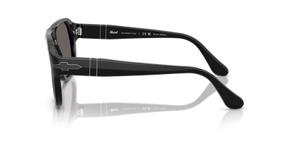 Persol PO3310S - Black Arrow with Black Frame and Grey Lenses - Image 4