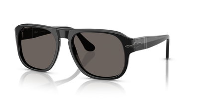 Persol PO3310S - Black Arrow mit Schwarz Gestell und Grau Gläsern - Bild 1