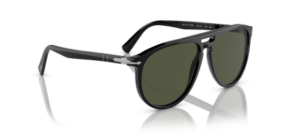 Persol PO3311S mit Schwarz Gestell und Grün Gläsern - Bild 3