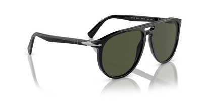 Persol PO3311S mit Schwarz Gestell und Grün Gläsern - Bild 3